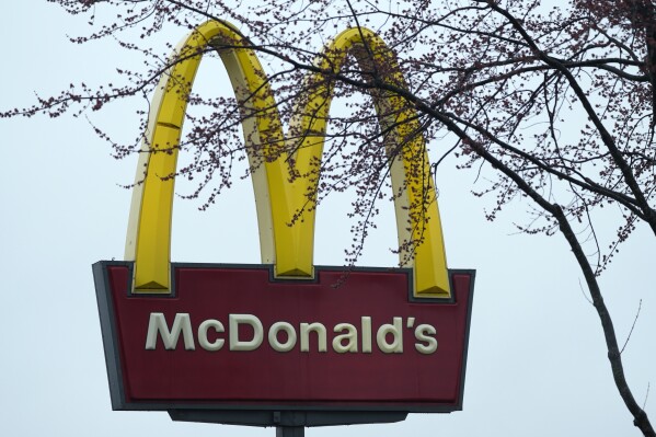McDonald's first quarter sales boosted by higher prices