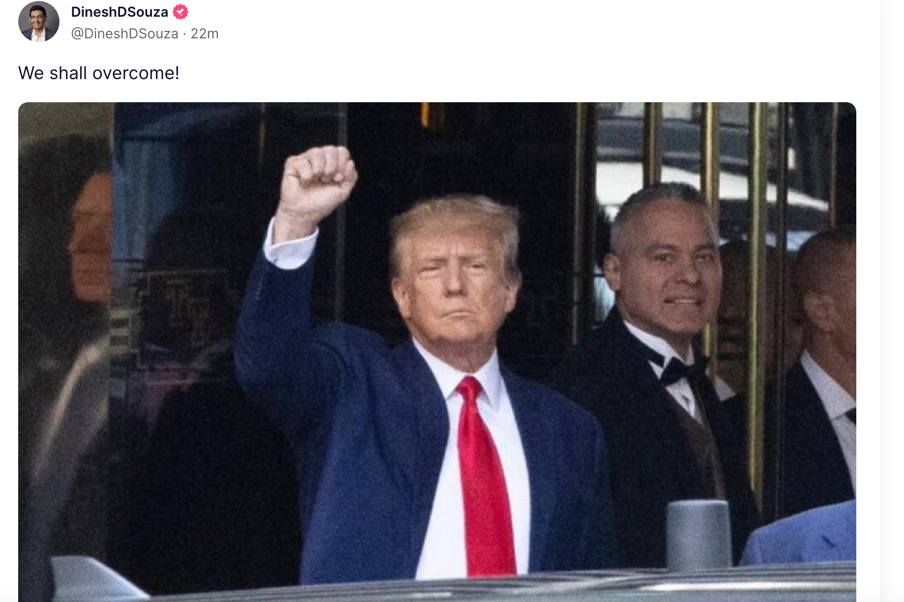 The Trump raised